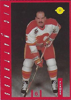 1991-92 IGA Calgary Flames #NNO Ric Nattress Front
