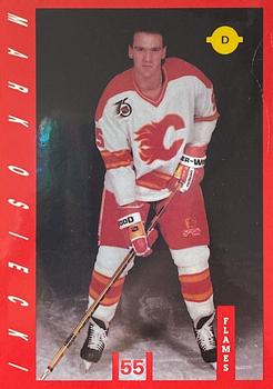 1991-92 IGA Calgary Flames #NNO Mark Osiecki Front