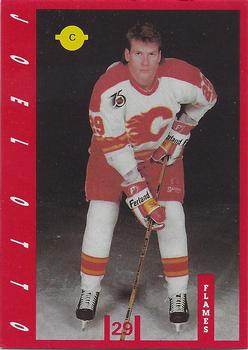 1991-92 IGA Calgary Flames #NNO Joel Otto Front