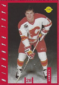 1991-92 IGA Calgary Flames #NNO Paul Ranheim Front