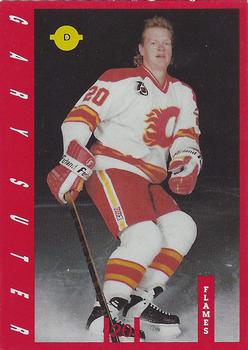 1991-92 IGA Calgary Flames #NNO Gary Suter Front