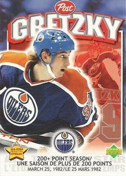1999-00 Kraft / Post Collection - Post / Upper Deck Gretzky Moments #2 Wayne Gretzky Front