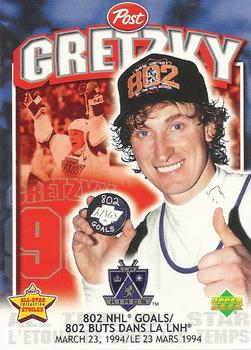 1999-00 Kraft / Post Collection - Post / Upper Deck Gretzky Moments #5 Wayne Gretzky Front
