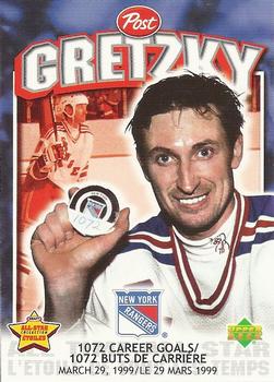 1999-00 Kraft / Post Collection - Post / Upper Deck Gretzky Moments #7 Wayne Gretzky Front