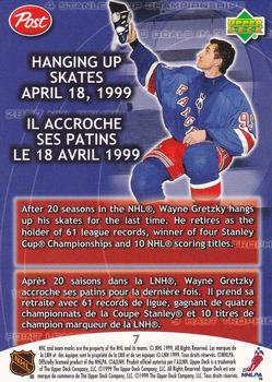 1999-00 Kraft / Post Collection - Post / Upper Deck The Great One #7 Wayne Gretzky Back
