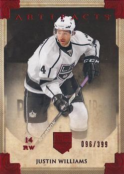 2013-14 Upper Deck Artifacts - Ruby #44 Justin Williams Front