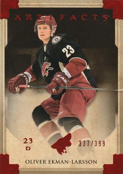 2013-14 Upper Deck Artifacts - Ruby #76 Oliver Ekman-Larsson Front
