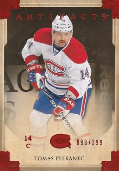 2013-14 Upper Deck Artifacts - Ruby #95 Tomas Plekanec Front