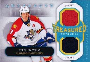 2013-14 Upper Deck Artifacts - Treasured Swatches Blue #TS-SW Stephen Weiss Front