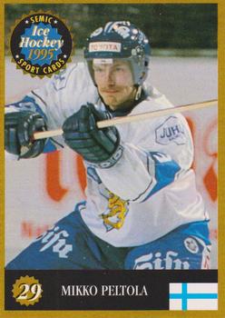 1995 Semic Ice Hockey (Finnish) #29 Mikko Peltola Front