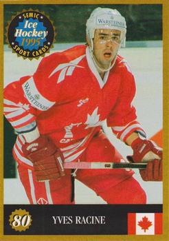 1995 Semic Ice Hockey (Finnish) #80 Yves Racine Front