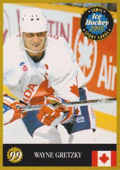 1995 Semic Ice Hockey (Finnish) #99 Wayne Gretzky Front