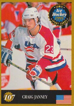 1995 Semic Ice Hockey (Finnish) #107 Craig Janney Front