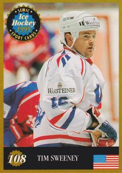 1995 Semic Ice Hockey (Finnish) #108 Tim Sweeney Front