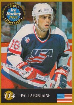 1995 Semic Ice Hockey (Finnish) #114 Pat LaFontaine Front