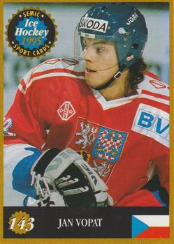 1995 Semic Ice Hockey (Finnish) #143 Jan Vopat Front