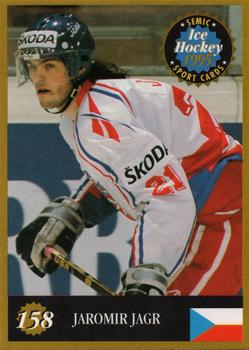 1995 Semic Ice Hockey (Finnish) #158 Jaromir Jagr Front