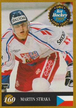 1995 Semic Ice Hockey (Finnish) #160 Martin Straka Front