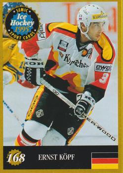 1995 Semic Ice Hockey (Finnish) #168 Ernst Köpf Front