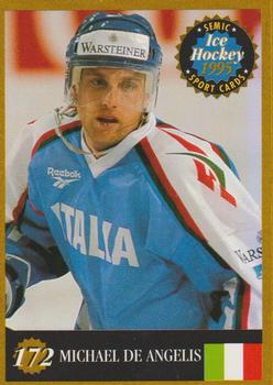 1995 Semic Ice Hockey (Finnish) #172 Mike DeAngelis Front