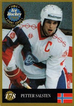 1995 Semic Ice Hockey (Finnish) #178 Petter Salsten Front