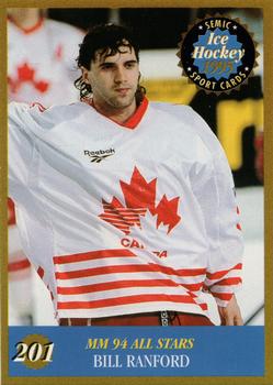 1995 Semic Ice Hockey (Finnish) #201 Bill Ranford Front