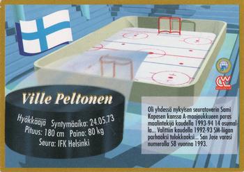 1995 Semic Ice Hockey (Finnish) #230 Ville Peltonen Back