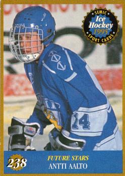 1995 Semic Ice Hockey (Finnish) #238 Antti Aalto Front