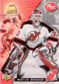 1998-99 Kraft / Post Collection - Post Home Team Favourites #2 Martin Brodeur Front