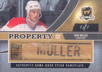 2012-13 Upper Deck The Cup - Property Of #P-KM Kirk Muller Front