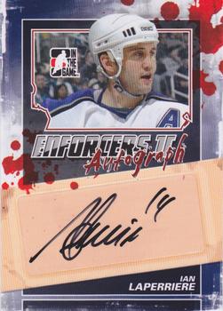2013-14 In The Game Enforcers - Autographs #A-IL Ian Laperriere Front