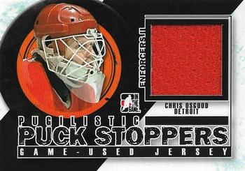 2013-14 In The Game Enforcers - Pugilistic Puck Stoppers Jerseys #PPSM-08 Chris Osgood Front