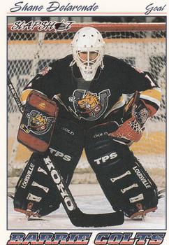 1995-96 Slapshot OHL #10 Shane Delaronde Front