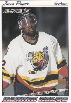 1995-96 Slapshot OHL #14 Jason Payne Front