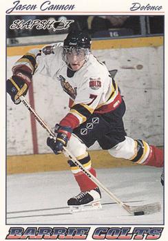 1995-96 Slapshot OHL #15 Jason Cannon Front