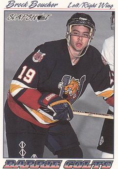 1995-96 Slapshot OHL #22 Brock Boucher Front