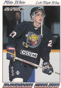 1995-96 Slapshot OHL #27 Mike White Front