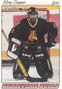 1995-96 Slapshot OHL #31 Kory Cooper Front