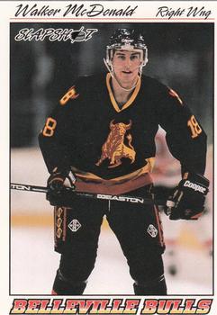 1995-96 Slapshot OHL #46 Walker McDonald Front