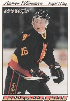 1995-96 Slapshot OHL #55 Andrew Williamson Front