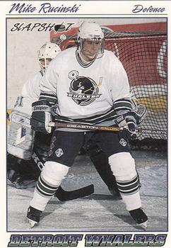 1995-96 Slapshot OHL #61 Mike Rucinski Front