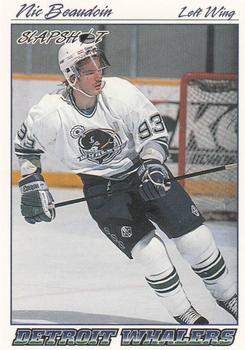 1995-96 Slapshot OHL #76 Nic Beaudoin Front