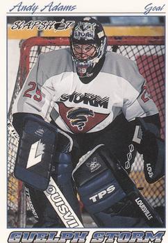 1995-96 Slapshot OHL #82 Andy Adams Front