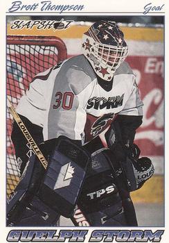 1995-96 Slapshot OHL #83 Brett Thompson Front