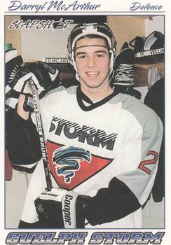 1995-96 Slapshot OHL #84 Darryl McArthur Front
