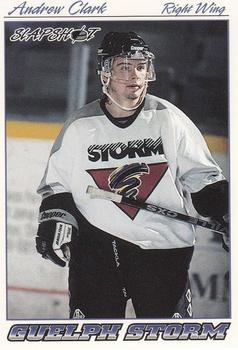 1995-96 Slapshot OHL #90 Andrew Clark Front