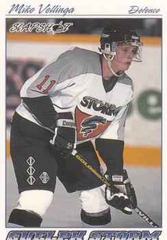 1995-96 Slapshot OHL #92 Mike Vellinga Front