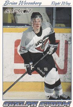 1995-96 Slapshot OHL #96 Brian Wesenberg Front