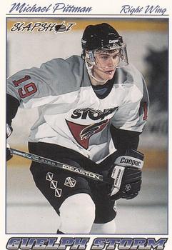 1995-96 Slapshot OHL #97 Michael Pittman Front