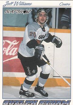 1995-96 Slapshot OHL #98 Jeff Williams Front